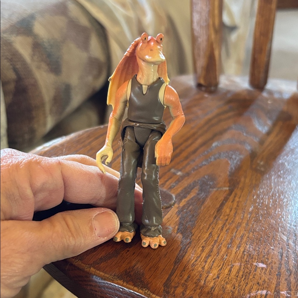 Star Wars Vintage Jar Jar Binks and Kaado - Picture 3 of 3